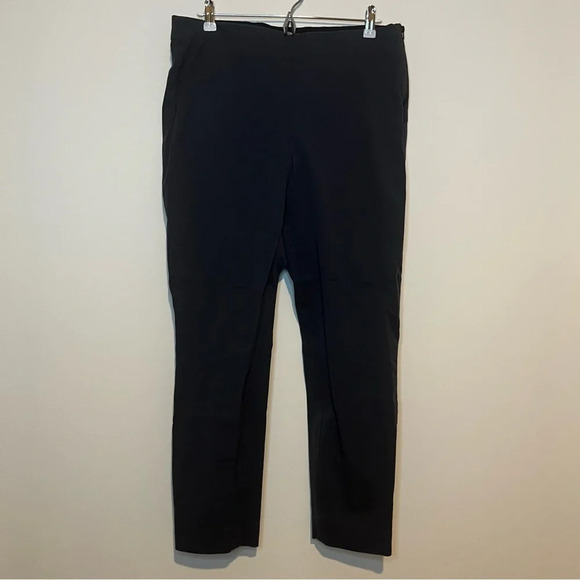 EVERLANE Grey Side Zip Pull On Stretch Pants - Picture 5 of 9